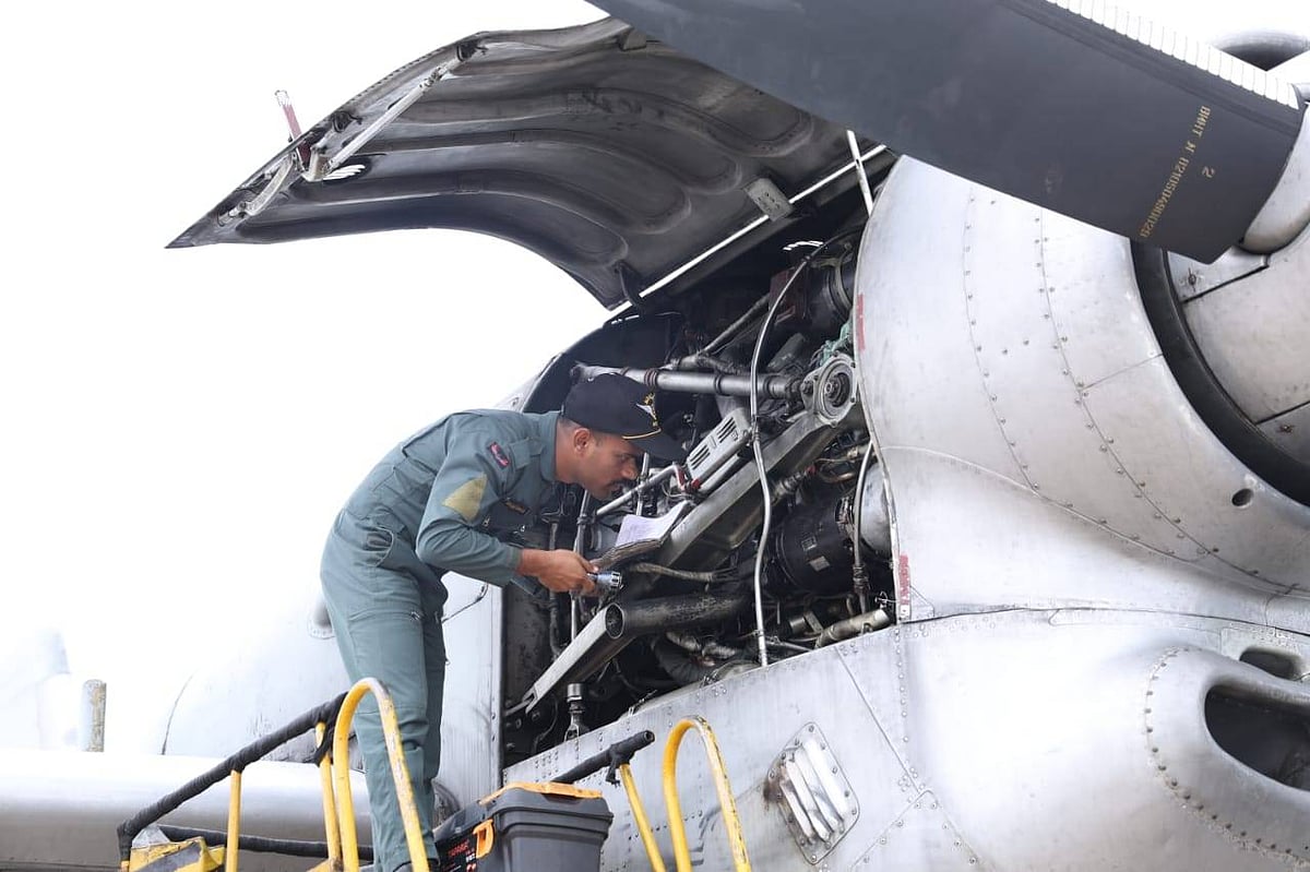 File representative image/@IAF_MCC : The IAF said an enquiry by has been ordered to investigate into the incident. 

